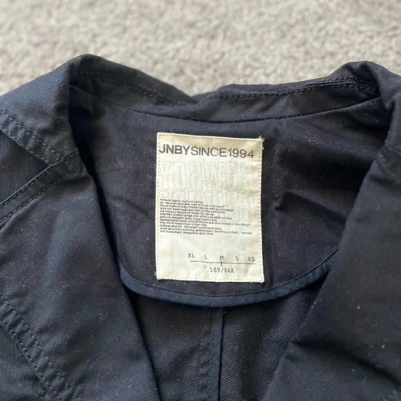 JNBY Black Bow tie Slim-Fit Blazer Brand New, Perfect for Work or Events, Size M - Picture 5 of 6